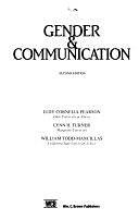 Gender &amp; Communication by Lynn H. Turner, William R. Todd-Mancillas, Judy C. Pearson