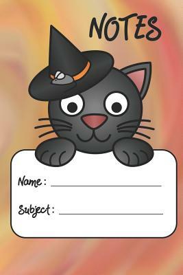 Notes: Halloween kitty ready to hold all your notes in one place! by Pika Publishing