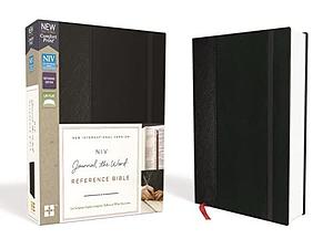 NIV, Journal the Word Reference Bible, Hardcover, Black, Red Letter, Comfort Print: Let Scripture Explain Scripture. Reflect on What You Learn. by Zondervan, Zondervan Staff