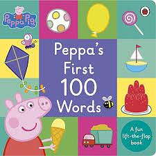 Peppa Pig Peppas First 100 Words by Ladybird Books