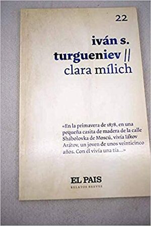 Clara Mílich by Ivan Turgenev