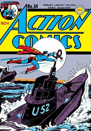 Action Comics (1938-2011) #54 by Joseph Greene, John Sikela, Joseph Sulman, Mort Meskin, Gardner F. Fox, Bernard Baily, Cliff Young, Louis Cazeneuve, Jack Burnley, George Roussos, Edwin Smalle Jr., Jerry Siegel, Norman Goss