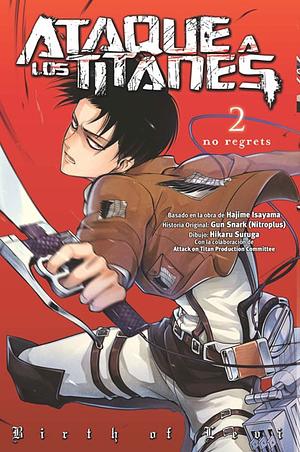 Ataque a los titanes: No Regrets, Vol. 2 by Gun Snark, Hajime Isayama