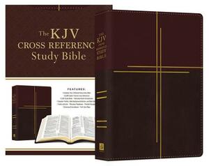 KJV Cross Reference Study Bible Compact [Mahogany Cross] by Christopher D. Hudson, Compiled by Barbour Staff