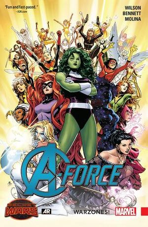 A-Force: Warzones! by Marguerite Bennett, Jorge Molina, G. Willow Wilson