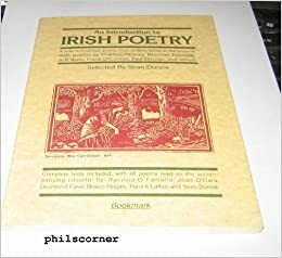 Bm 3 - Introduction to Irish Poetry - Ire by Sean Dunne
