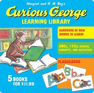 Curious George Learning Library [With Flash Cards] by H. A. Rey