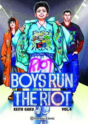 Boys Run the Riot, vol. 4 by Keito Gaku, Blanca Mira