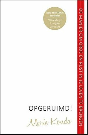 Opgeruimd! by Marie Kondo