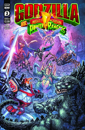Godzilla vs. The Mighty Morphin Power Rangers #3 by Cullen Bunn