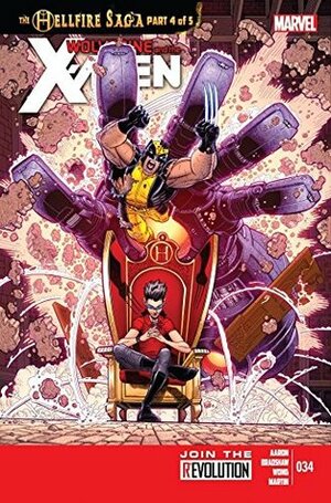 Wolverine and the X-Men #34 by Nick Bradshaw, Jason Aaron, Walden Wong, Laura Martin, Clayton Cowles