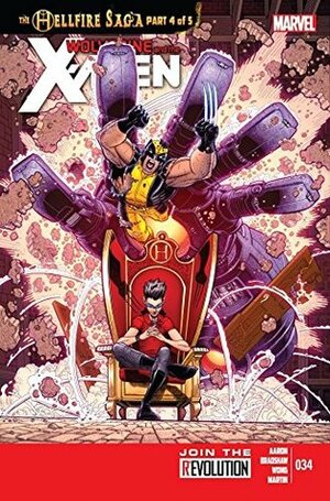 Wolverine and the X-Men #34 by Nick Bradshaw, Clayton Cowles, Laura Martin, Jason Aaron, Walden Wong