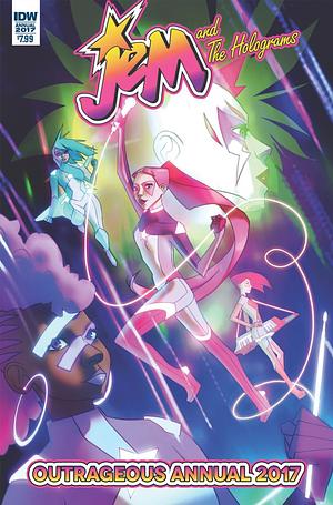 Jem and the Holograms Outrageous Annual 2017 by M.J. Barros, Kelly Thompson