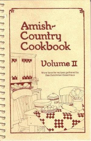 Amish-Country Cookbook, Volume 2 by Anita Yoder, Bob Miller, Sue Miller