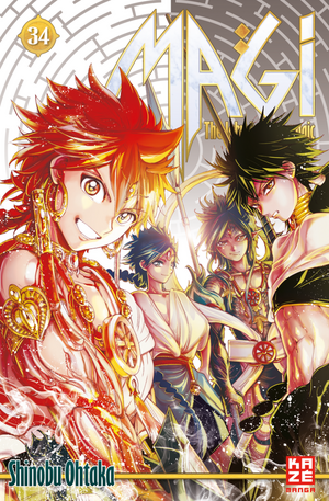 Magi – The Labyrinth of Magic – Band 34 by Shinobu Ohtaka