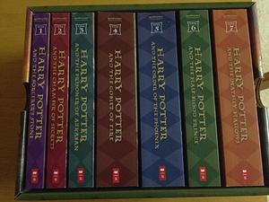 Harry Potter Series Full Set (Books 1-7): Harry Potter and The Sorcerer's Stone + Chamber of Secrets + Prisoner of Azkaban + Goblet of Fire + Order of the Phoenix + Half-Blood Prince + Deathly Hallows by J.K. Rowling, J.K. Rowling