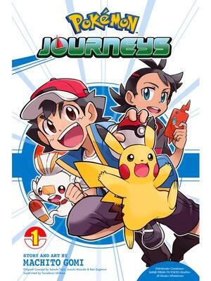 Pokémon Journeys, Volume 1 by Machito Gomi