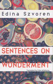 Sentences on Wonderment by Edina Szvoren