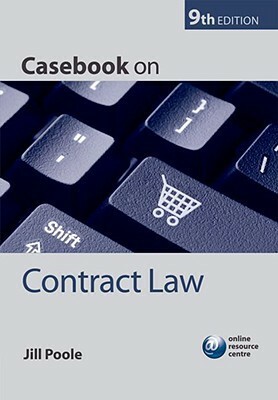 Casebook On Contract Law by Jill Poole