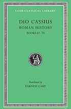 Dio's Roman History Volume VIII, book 61-70 by Earnest Cary, Cassius Dio