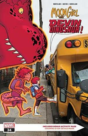 Moon Girl and Devil Dinosaur (2015-) #34 by Brandon Montclare, Natacha Bustos