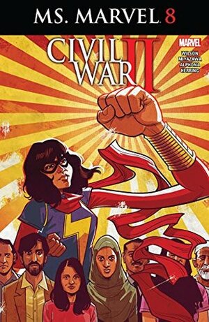 Ms. Marvel (2015-2019) #8 by Adrian Alphona, G. Willow Wilson, Cameron Stewart, Takeshi Miyazawa