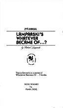 Lamparski's Whatever Became Of...? by Richard Lamparski