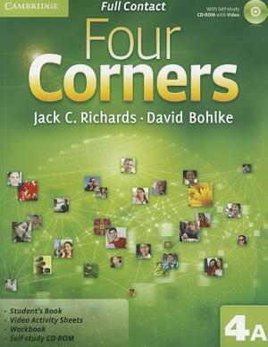 Four Corners Level 4 Full Contact a with Self-Study CD-ROM by David Bohlke, Jack C. Richards