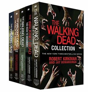 The Walking Dead Collection: Rise of the Governor, The Road to Woodbury, The fall of the Governor, Part I, The Fall of the Governor, Part II, Just Another Day at the Office by Jay Bonansinga, Robert Kirkman