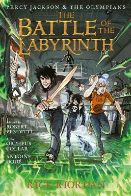 The Battle of the Labyrinth: The Graphic Novel by Robert Venditti, Rick Riordan