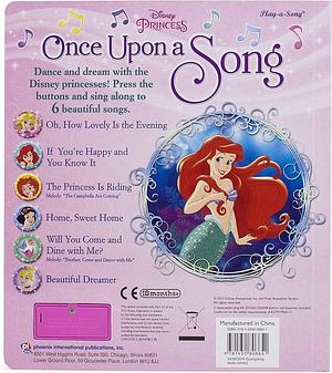 Disney Princess: Once Upon a Song Sound Book by PI Kids