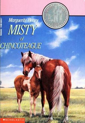 Misty of Chincoteague by Wesley Dennis, Marguerite Henry