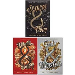 Serpent & Dove 3 Books Collection Set By Shelby Mahurin by Serpent &amp; Dove, Shelby Mahurin, Blood &amp; Honey