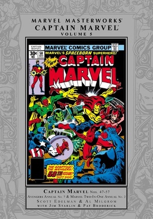 Marvel Masterworks: Captain Marvel, Vol. 5 by Dave Cockrum, Jim Shooter, Roger McKenzie, Doug Moench, Gerry Conway, Al Milgrom, Jim Starlin, George Tuska, Roy Thomas, Bill Mantlo, Pat Broderick, Scott Edelman