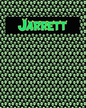 120 Page Handwriting Practice Book with Green Alien Cover Jarrett: Primary Grades Handwriting Book by Sheldon Franks