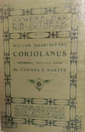 Coriolanus by William Shakespeare