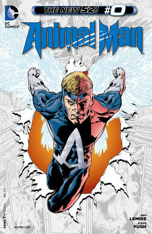 Animal Man #0 by Jeff Lemire, Steve Pugh