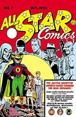 All-Star Comics (1940-) #7 by Ben Flinton, Jon L. Blummer, Everett Hibbard, Cliff Young, Sheldon Moldoff, Martin Nodell, Stan Aschmeier, Bernard Baily, Gardner F. Fox