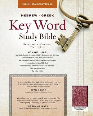 Key Word Study Bible-ESV by 