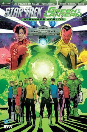 Star Trek/Green Lantern: Stranger Worlds #6 by Mike Johnson