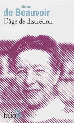 L'âge de discretion by Simone de Beauvoir