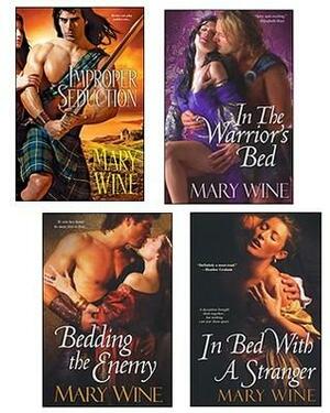 Improper Seduction Bundle with in the Warrior's Bed, Bedding the Enemy, & in Bed with a Stranger by Mary Wine