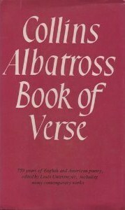 The Collins Albatross Book of Verse by Louis Untermeyer