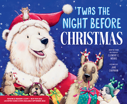 'Twas the Night Before Christmas by Clement C.Moore, Jane Chapman