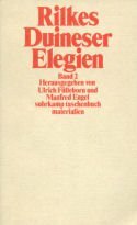 Rilkes Duineser Elegien by Rainer Maria Rilke, Manfred Engel, Ulrich Fülleborn