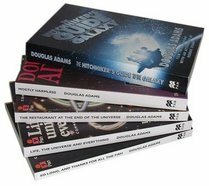 The Hitchhiker's Guide to the Galaxy 5 Book Set by Douglas Adams