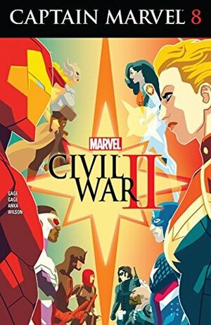 Captain Marvel #8 by Christos Gage, Kris Anka, Ruth Gage