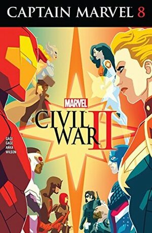 Captain Marvel #8 by Christos Gage, Kris Anka, Ruth Gage