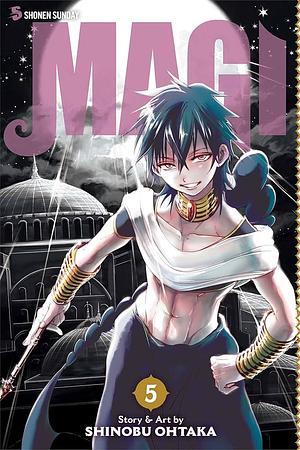 Magi The Labyrinth of Magic Vol 5 by Shinobu Ohtaka