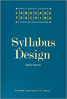 Syllabus Design by David Nunan, H.G. Widdowson, Christopher N. Candlin